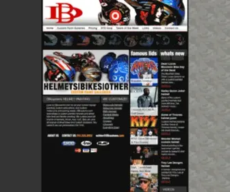 Dbcustoms.com(Custom Helmet Painting) Screenshot