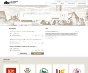 DBC.wroc.pl(Lower Silesian Digital Library) Screenshot