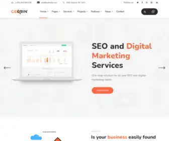 Dbdasr.com(Creative Digital Marketing Agency) Screenshot
