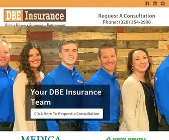 Dbeinsurance.com(DBE Insurance) Screenshot