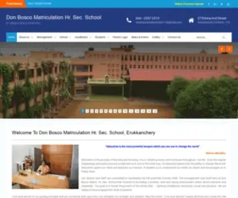 Dberukkancheryfsm.org(Don Bosco Matriculation Hr) Screenshot