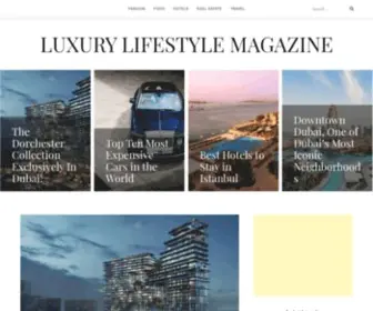 Dbestlifestyle.com(The Billionaire Luxury Lifestyle Magazine) Screenshot