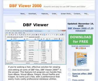 DBF2002.com(DBF Viewer and DBF Editor) Screenshot