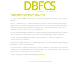 DBFCS.co.uk(DBFCS Website Development) Screenshot