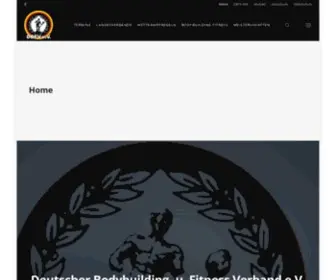 DBFV.de(Deutscher Bodybuilding u) Screenshot