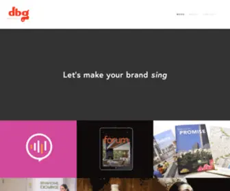 DBgdesign.com(DBG Design Studio) Screenshot