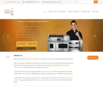 DBHlservice.com.au(Oven Repairs Melbourne) Screenshot