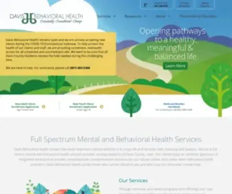 Dbhutah.org(Davis Behavior Health) Screenshot