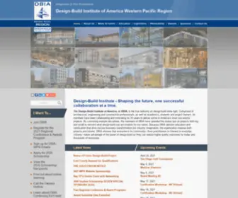 Dbiawpr.org(Design-Build Institute of America Western Pacific) Screenshot