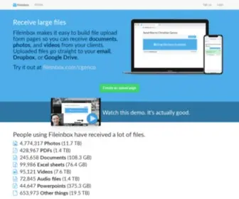 Dbinbox.com(Fileinbox) Screenshot