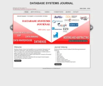 Dbjournal.ro(Database Systems Journal) Screenshot