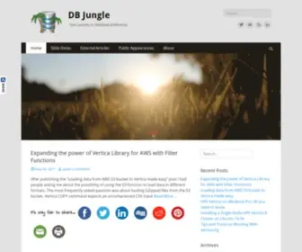 Dbjungle.com(DB Jungle) Screenshot