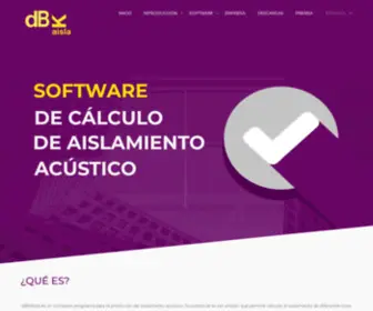 Dbkaisla.com(Software de Cálculo de Aislamiento) Screenshot