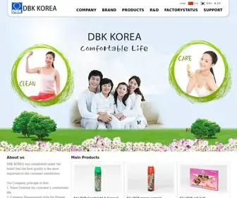 DBkkorea.com(DBK KOREA) Screenshot