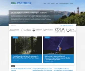 DBlpartners.vc(DBL Partners) Screenshot