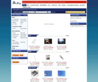 Dbluefishing.com(DBlue Fishing SELLS BRAND NEW & FIRST QUALITY ITEMS ONLY) Screenshot