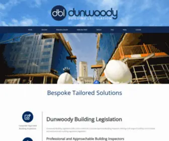 DBL.uk.com(Dunwoody Building Legislation) Screenshot