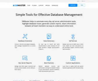 Dbmaster.io(DBMaster) Screenshot