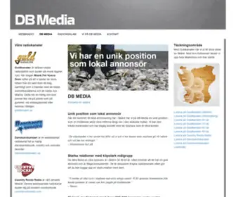 Dbmedia.se(Lokal radio i Skåne) Screenshot