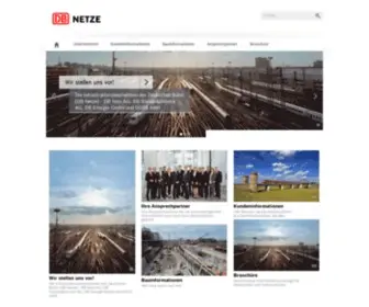 Dbnetze.com(DB Netze) Screenshot
