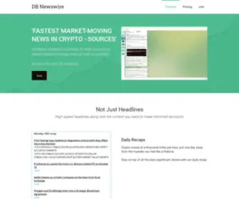Dbnewswire.com(DB Newswire) Screenshot