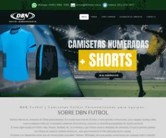 DBnfutbol.com.ar(DBN Futbol) Screenshot