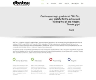 DBntax.com(DBN Tax) Screenshot