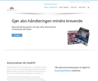 Dbpartner.no(Medievekst) Screenshot