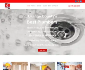 DBplumber.com(DB Plumbing) Screenshot