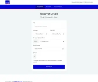 DBppaytax.com(DBppaytax) Screenshot