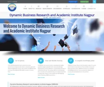 Dbrain.in(Dynamic Business Research and Academic Institute Nagpur) Screenshot