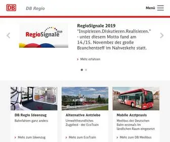 Dbregio.de(DB Regio) Screenshot