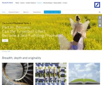 Dbresearch.com(Deutsche Bank Research) Screenshot