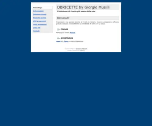 Dbricette.it(DBRicette) Screenshot