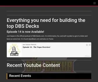 DBS-Decks.com(DBS Decks) Screenshot