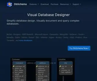 DBSchema.com(The Visual Database Design & Management Tool) Screenshot