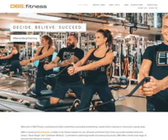 DBsfitness.com(DBS Fitness) Screenshot