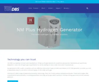 Dbsinstruments.com(VICI DBS Laboratory Gas Generators) Screenshot