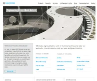 DBSMFG.com(Quality Drive Units Built To Last) Screenshot