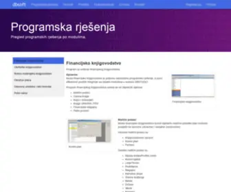 Dbsoft.hr(Home Page) Screenshot