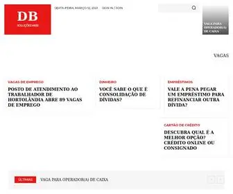 Dbsolucoesweb.com.br(MANUTENÇÃO) Screenshot