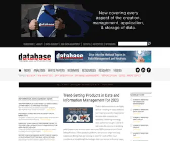 Dbta.com(Data and Information Management) Screenshot