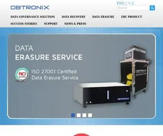 DBtronix.com.hk(Data Recovery Services Hong Kong) Screenshot