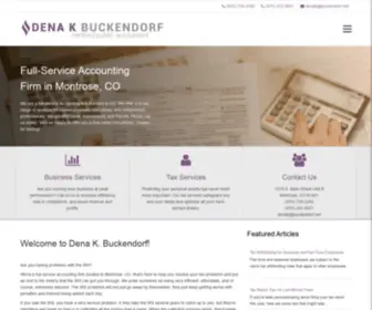 DbuckendorfcPa.com(Accounting Firm in Montrose) Screenshot