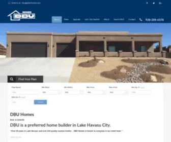 Dbuhomes.com(DBU Homes) Screenshot