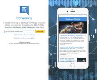 Dbweekly.com(DB Weekly) Screenshot