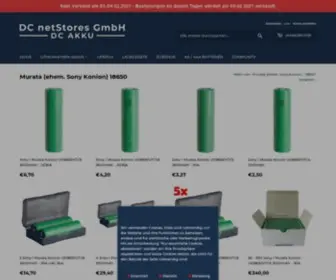 DC-Akku.de(DC netStores GmbH) Screenshot