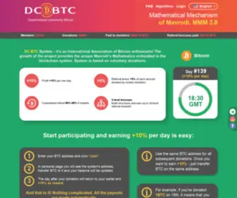 DC-BTC.cc(Minimum profit) Screenshot
