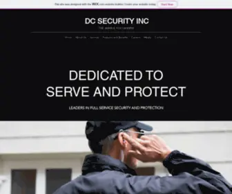 DC-Security.com(DC SECURITY INC) Screenshot