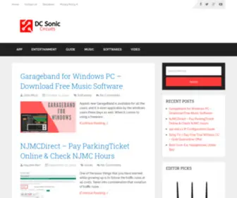 DC-Soniccircuits.org(Sonic Circuits Festival of Experimental Music) Screenshot